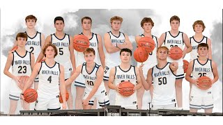 WIAA Sectional Finals  Boys Varsity Basketball  River Falls Vs West Salem 1pm [upl. by Norvell]