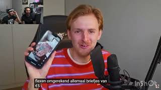 Djaniboi en Leftlanepapi reactie op geld flex Gerlaenco Joep [upl. by Delsman309]