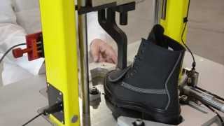 Cadex Inc Safety Shoes Testing Machine [upl. by Olegnad]