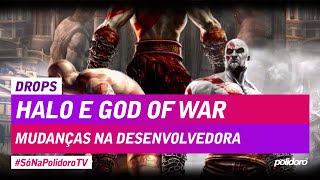 Mudanças na desenvolvedora de HALO e GOD OF WAR  PolidoroDrops [upl. by Razatlab]