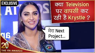 Krystle DSouza Talks About Her New Project At ITA Red Carpet 2021  EXCLUSIVE INTERVIEW [upl. by Sacul296]