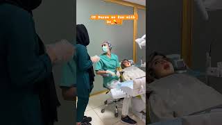 OT nurse with Dr funny 🤣🩺🥼 trending comedy medicaltec nursing medicaltec funny opd foryou [upl. by Lecram626]