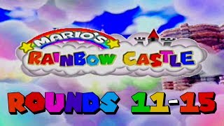 Mario Party  Marios Rainbow Castle Rounds 1115 [upl. by Rafaelof]