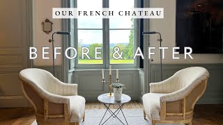 Epic BEFORE amp AFTER Transformation Our French Chateau Restoration [upl. by Debee843]