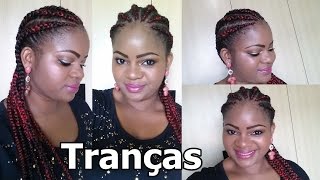 Tutorial Trança Americana com jumbo  VEDA 31  Por Alê Soares ♥ [upl. by Jania]