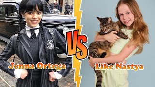 Jenna Ortega WEDNESDAY VS Like Nastya Transformation 2024 ★ From Baby To Now [upl. by Ximena]