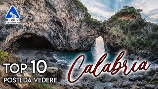 Calabria Top 10 Città e Luoghi da Visitare  4K [upl. by Bailar]