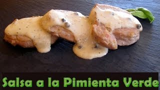 COMO HACER SALSA A LA PIMIENTA RECETA FACIL [upl. by Ardnoel]