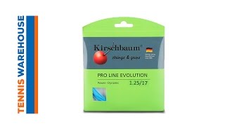 Kirschbaum Pro Line Evolution String Review [upl. by Tamiko37]