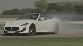 Essai Maserati GranCabrio MC Stradale 2013 [upl. by Maridel]