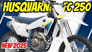 New 2025 Husqvarna FC 250 Engine Power 47 HP [upl. by Tedmann261]