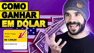 COMO COMEÇAR A INVESTIR EM DÓLAR 💵 [upl. by Husch]