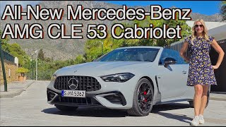 AllNew 2025 MercedesBenz AMG CLE 53 review  Will you miss the V8 [upl. by Nikki]