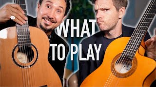 Acoustic Guitar Steel String vs Classical Guitar Nylon String  Which Is Best [upl. by Thurstan]