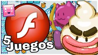 Los 5 MEJORES Juegos FLASH de NITROME [upl. by Euqnomod323]