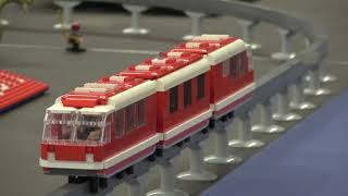 Lego Züge  Klemmbaustein Eisenbahn Compilation mit verschiedenen Loks [upl. by Corso]