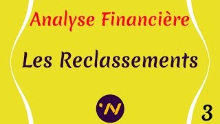 3 Analyse financière bilan financier les reclassements [upl. by Yahsal]