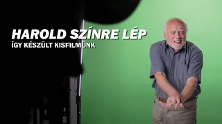 Harold színre lép  Így készült kisfilmünk [upl. by Leisam]