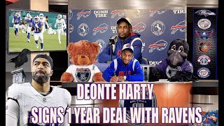 RAVENS SIGN HOME TOWN BOY DEONTE HARTY  BALTIMORE RAVENS [upl. by Laris]