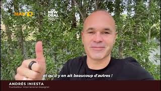 Andrés Iniesta félicite Makutano pour ses 10 ans [upl. by Sitarski]