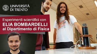 Esperimento Scientifico con Humansafari  Anello di Thomson e Induzione Elettromagnetica [upl. by Margarida218]