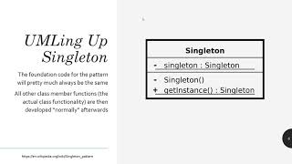 The Singleton Design Pattern With C Example [upl. by Nuahsal]