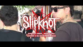 Slipknot Buenos Aires Argentina 8122022 60FPS HD [upl. by Enajiram]