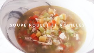 Soupe poulet et nouilles [upl. by Eliseo]