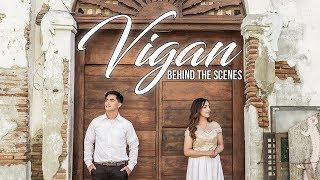 Engagement Photoshoot in Vigan City  Behind the Scenes [upl. by Keiryt819]