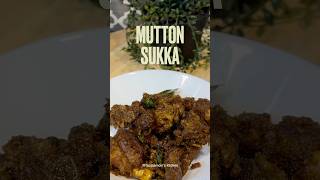 Mutton Sukka Mutton dry masala Mutton fry…Delicious and Juicy recipe🧆🧆 [upl. by Sigismundo]