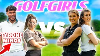 Tyrone Mings vs GOLFGIRLS  2 v 2 Match Play  Golf Girls Episode 13 [upl. by Anh]