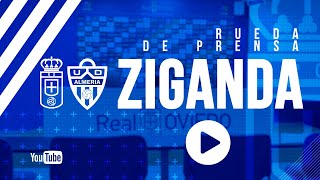 Rueda de prensa Ziganda  Real Oviedo  UD Almería [upl. by Ibson142]