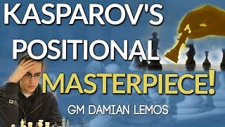 Kasparovs Positional Masterpiece 🎯 by GM Damian Lemos Masterclass [upl. by Clarette]