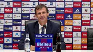 Rueda de prensa Ziganda  Real Oviedo  CD Mirandés [upl. by Rosner94]