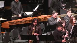 Negative Split for alto saxophone soloist and concert band by Roshanne Etezady [upl. by Robbin]