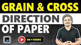 How To Check Cross and Grain Direction of Papers  PRINTING TECHNOLOGY  PRINTING GURUJI [upl. by Zilevi]