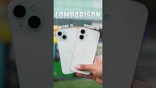 iPhone 16 vs iPhone 15 Camera Comparison 🔥 shorts iphone16 iphone15 comparison [upl. by Ninnette]