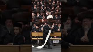 Skver Rebbe dances Mitzvah Tantz At The Wedding Of His First Great Grandchild  Shvat 5784 [upl. by Edeline]