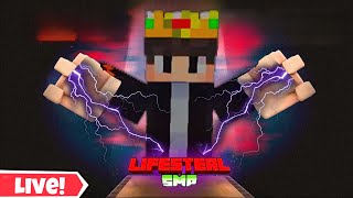 Minecraft smp live 247 Lifesteel server javaPe 120 119 118 [upl. by Nojad]