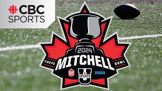 U Sports Football 2024 Mitchell Bowl  RSEQ vs CW  CBCSports [upl. by Alberta]