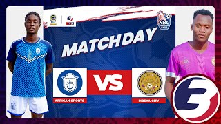 LIVE AFRICAN SPORTS FC VS MBEYA CITY FC  NBC CHAMPIONSHIP LEAGUE 20242025 [upl. by Wally]