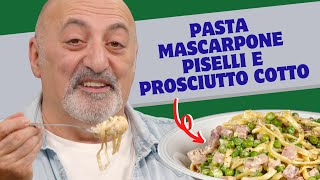 Pasta mascarpone piselli e prosciutto cotto [upl. by Nnasor438]