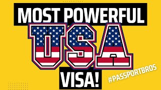 The Most Powerful Visa in the USA  American Visa via USCIS [upl. by Teagan]