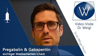 Medikamente Pregabalin Gabapentin amp Carbamazepin bei Schmerzen  Antikonvulsiva Antiepileptika [upl. by Nehtiek]