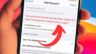 your payment method was declined update it or add a new payment method and try again [upl. by Dot]