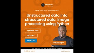 Unstructured data into strucutured data Image processing using Python [upl. by Koser]