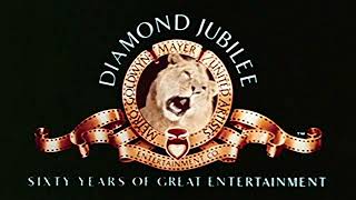 MGM opening logo Diamond Jubilee edition [upl. by Readus]