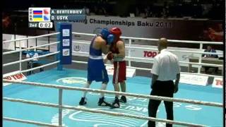 Heavy 91kg QF Berterbiev Artur RUS VS Usyk Oleksandr UKR 2011 AIBA World Champs [upl. by Gitel648]