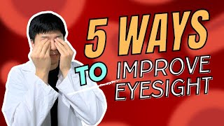 5 ways to naturally improve your eyesight  Optometrist Explains [upl. by Nahgem]