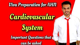 All important questions that can be asked in examination related to CARDIOVASCULAR SYSTEM  Tutor [upl. by Anerys]